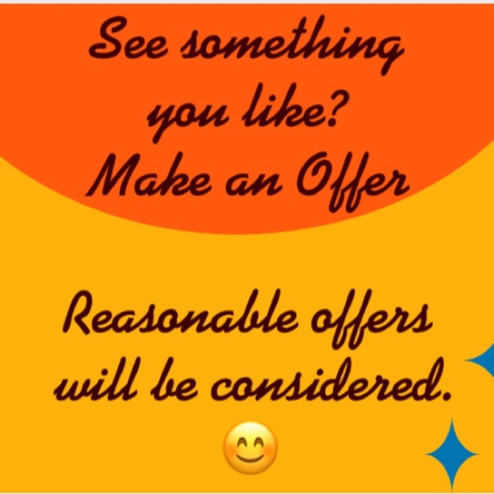 Reasonable offers considered